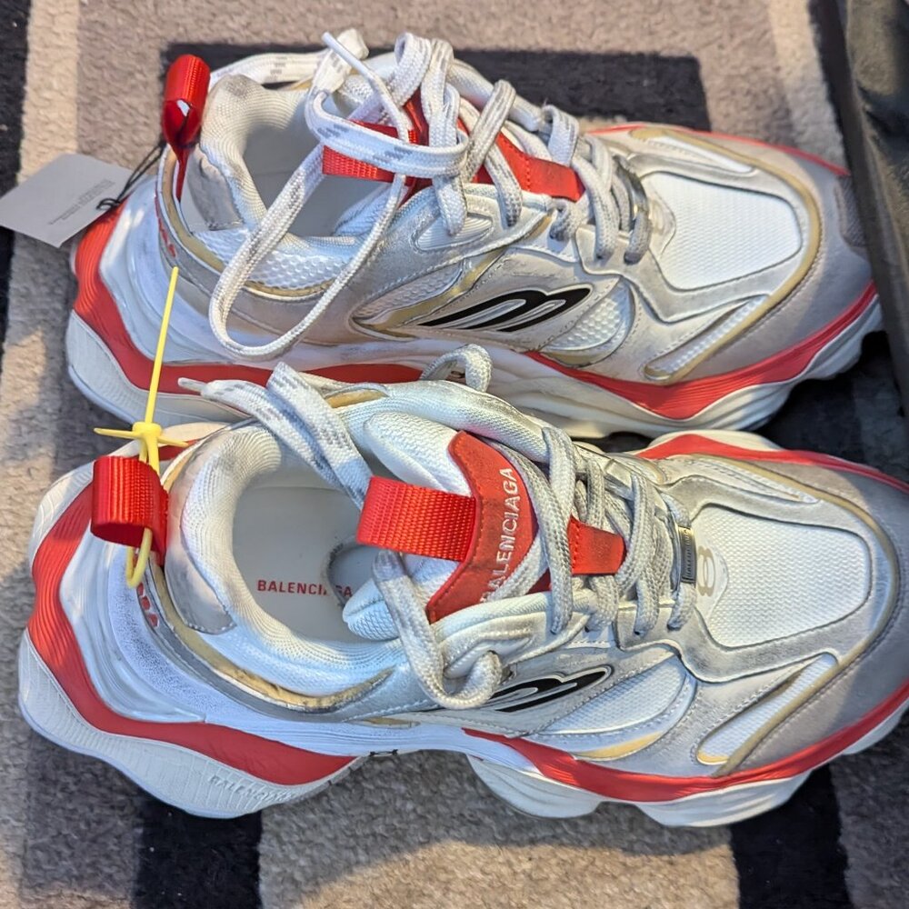 BALENCIAGA/ CARGO Sneakers White Size:43